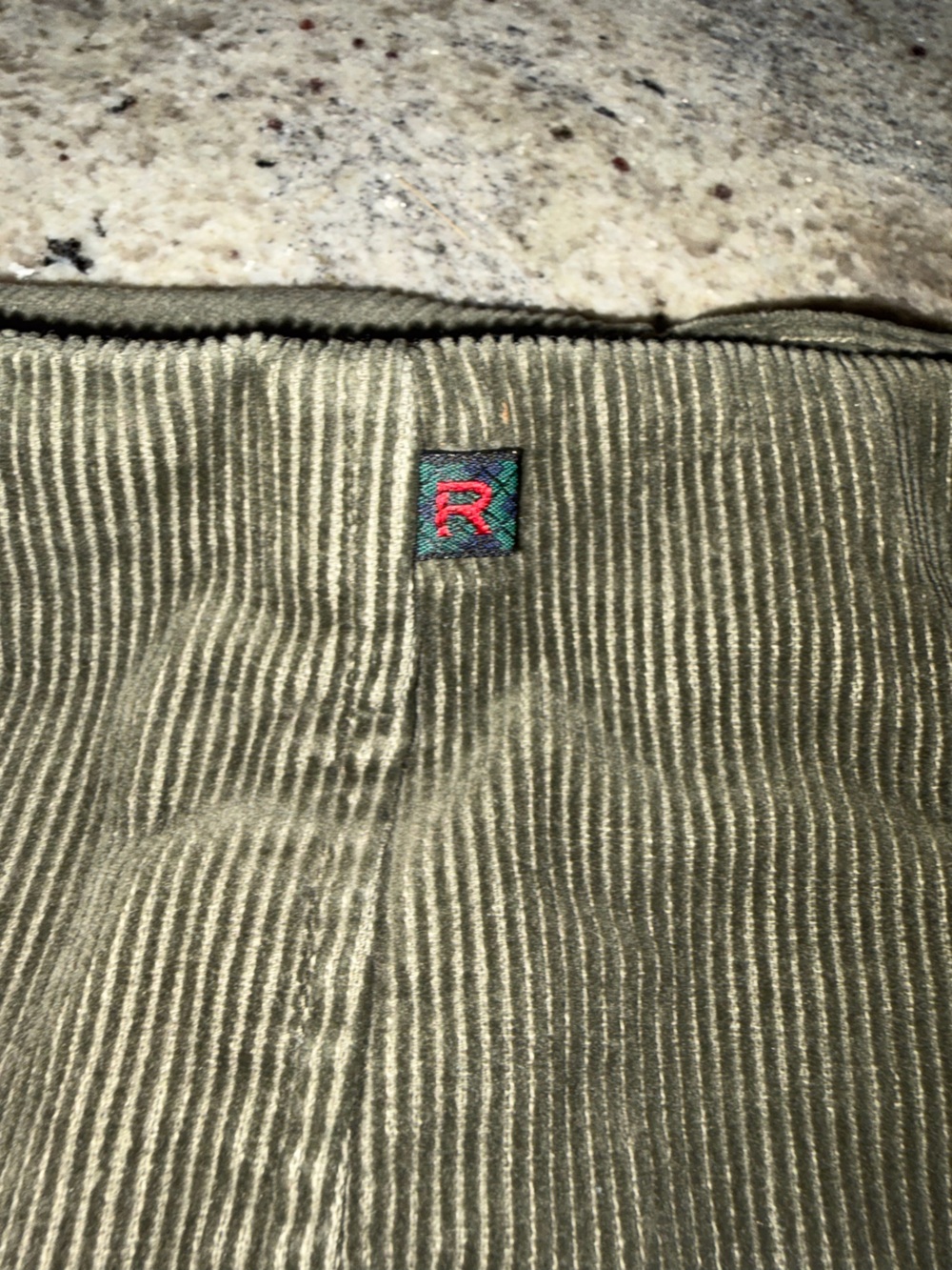 Y2K Ralph, Ralph Lauren olive corduroy skirt - Picture 2 of 3